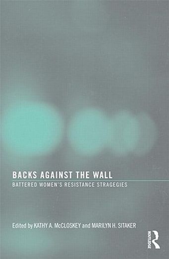 backs against the wall,battered women´s resistance strategies