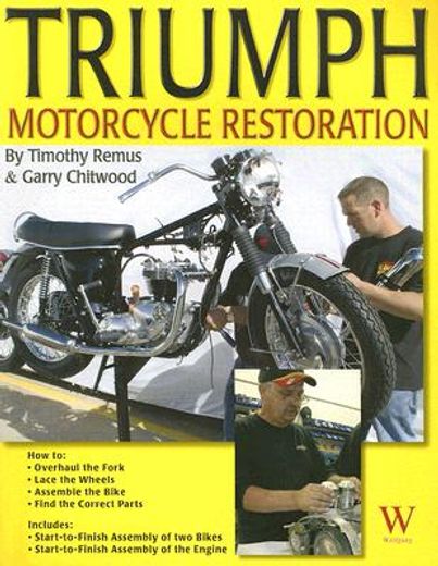triumph motorcycle restoration (en Inglés)