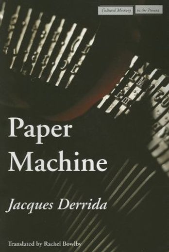 paper machine (en Inglés)