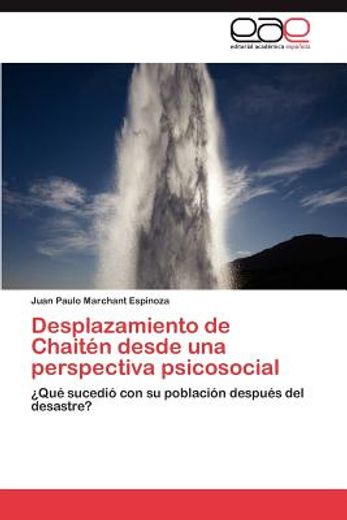desplazamiento de chait n desde una perspectiva psicosocial (in Spanish)