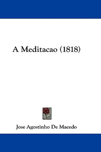 a meditacao (1818)