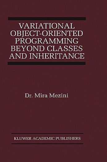 variational object-oriented programming beyond classes and inheritance (en Inglés)