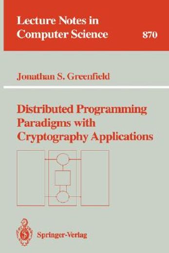 distributed programming paradigms with cryptography applications (en Inglés)