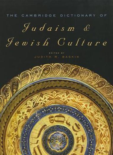 the cambridge dictionary of judaism and jewish culture