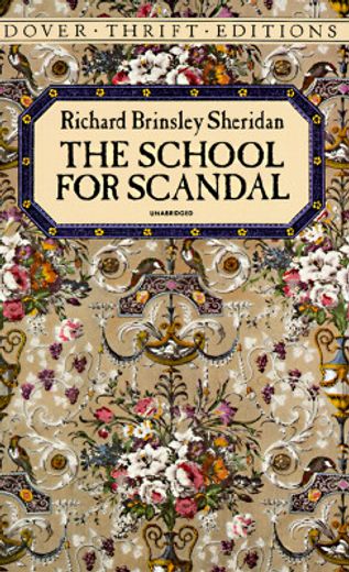 the school for scandal (in English)