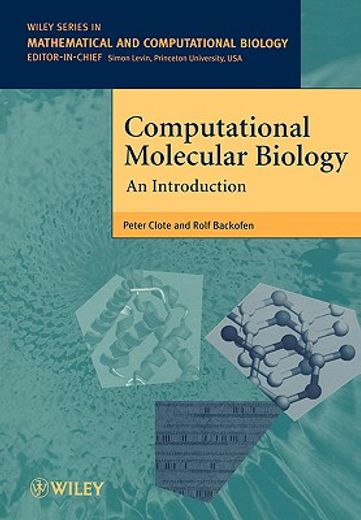 computational molecular biology,an introduction