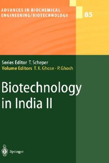 biotechnology in india ii (in English)