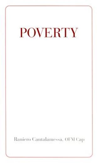 poverty (in English)