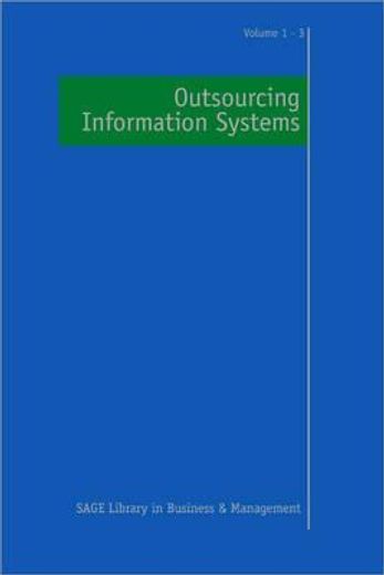 Outsourcing Information Systems 3 Volume Set (en Inglés)