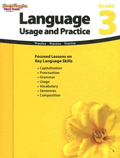 language: usage and practice, grade 3 (en Inglés)