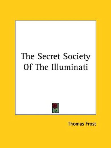 the secret society of the illuminati