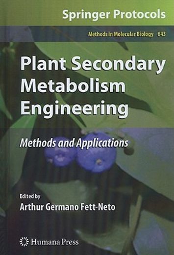 plant secondary metabolism engineering,methods and applications