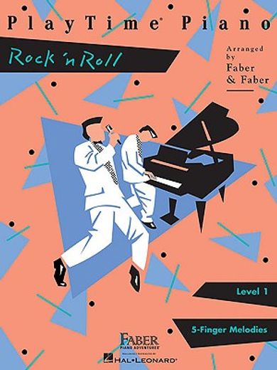 playtime piano rock `n` roll, level 1,5-finger melodies