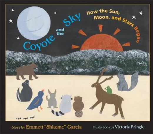coyote and the sky,how the sun, moon, and stars began