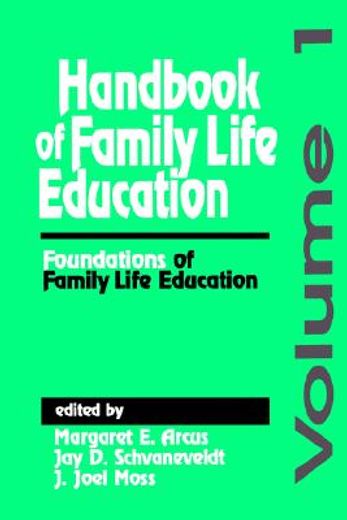 handbook of family life education