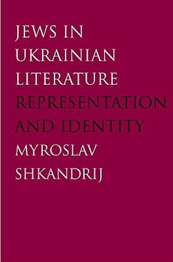 jews in ukrainian literature,representation and identity