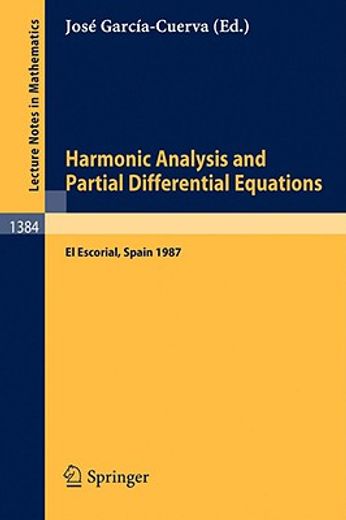 harmonic analysis and partial differential equations (in English)