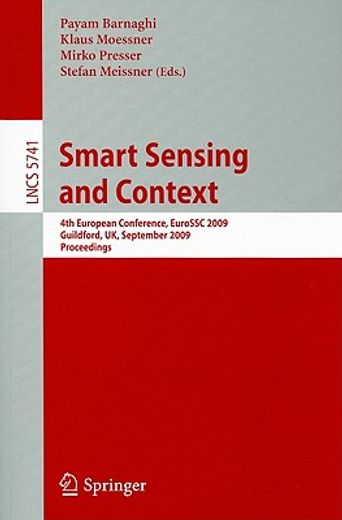 smart sensing and context (en Inglés)