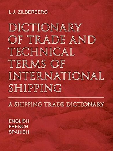 dictionary of trade and technical terms of international shipping,shipping trade dictionary