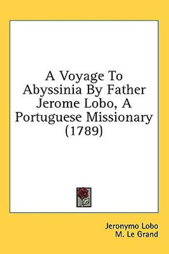 a voyage to abyssinia by father jerome l