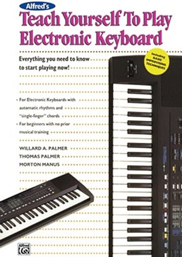 teach yourself to play electronic keyboard (en Inglés)