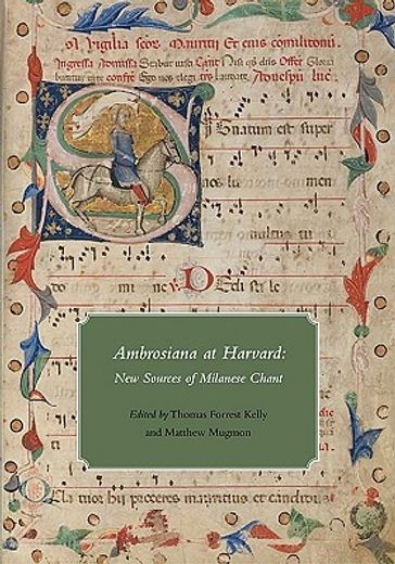 ambrosiana at harvard,new sources of milanese chant