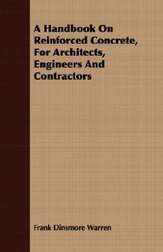 a handbook on reinforced concrete, for a