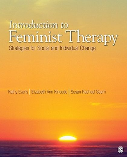 introduction to feminist therapy,strategies for social and individual change