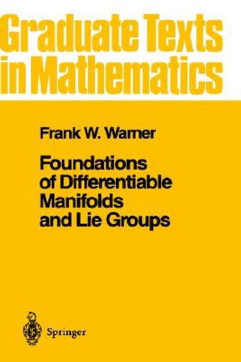 foundations of differentiable manifolds and lie groups