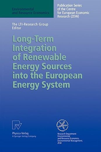 long-term integration of renewable energy sources into the european energy system (in English)