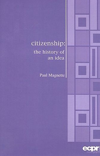 citizenship,the history of an idea