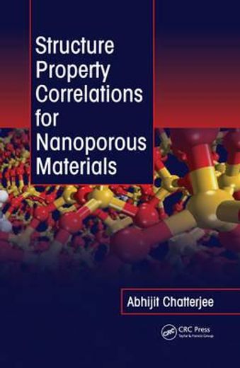 Structure Property Correlations for Nanoporous Materials (en Inglés)