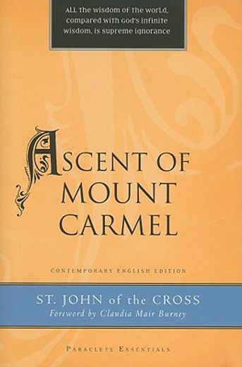 ascent of mount carmel