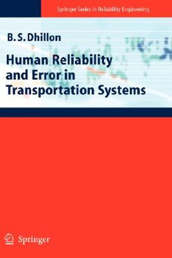 human reliability and error in transportation systems