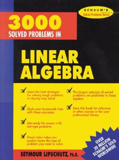 3000 solved problems in linear algebra (en Inglés)