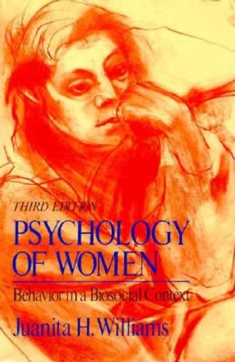 psychology of women,behavior in a biosocial context