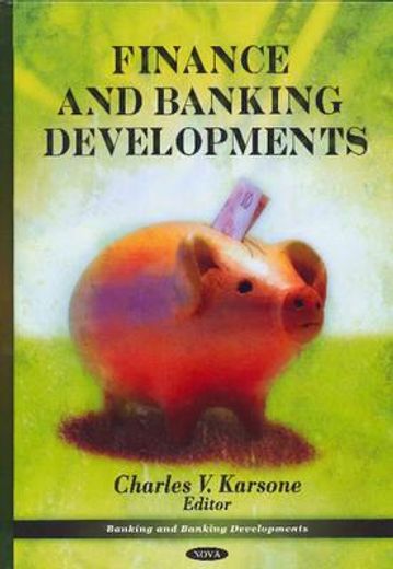 finance and banking developments