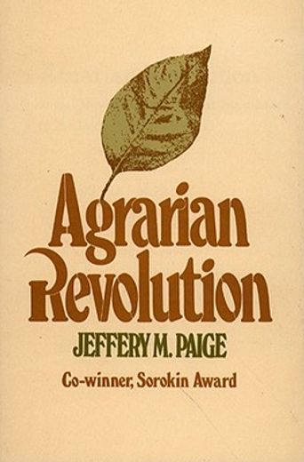 agrarian revolution,social movements and export agriculture in the underdeveloped world