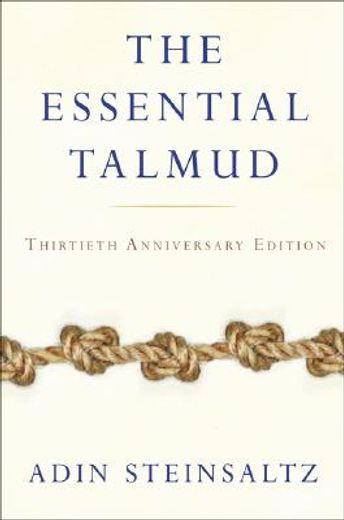 essential talmud,thirtieth-anniversary edition