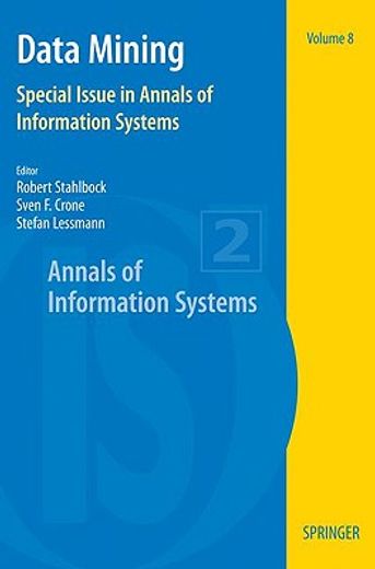 data mining,special issue in annals of information systems