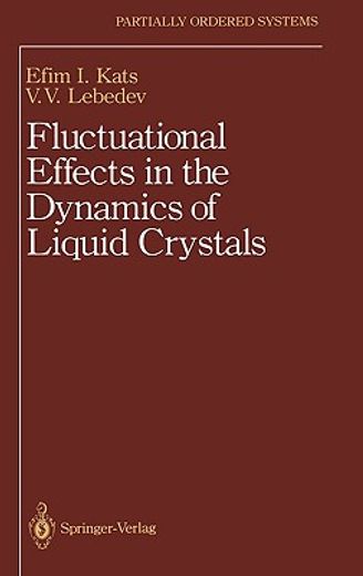 fluctuational effects in the dynamics of liquid crystals (in English)