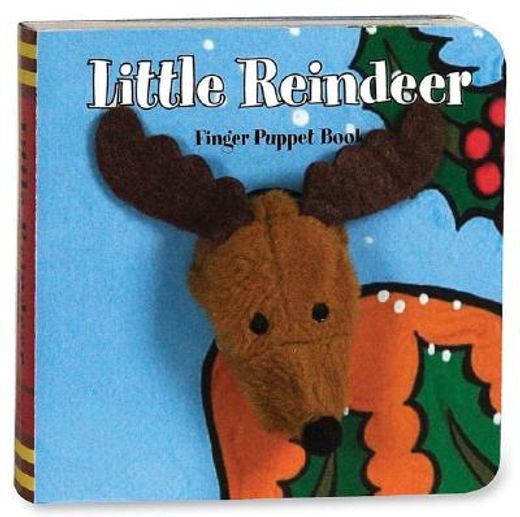 little reindeer,finger puppet book