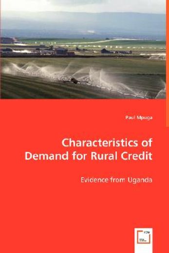 characteristics of demand for rural credit