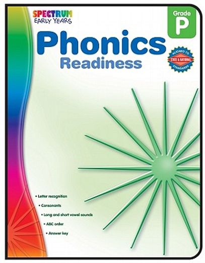 phonics readiness,preschool (en Inglés)