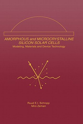 amorphous and microcrystalline silicon solar cells: modeling, materials and device technology (en Inglés)