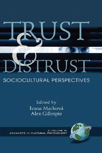 trust and distrust,sociocultural perspectives