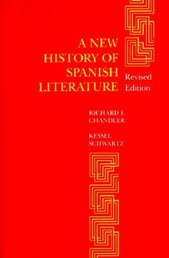 a new history of spanish literature