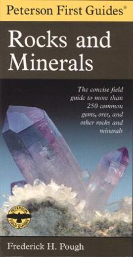 peterson first guide to rocks and minerals