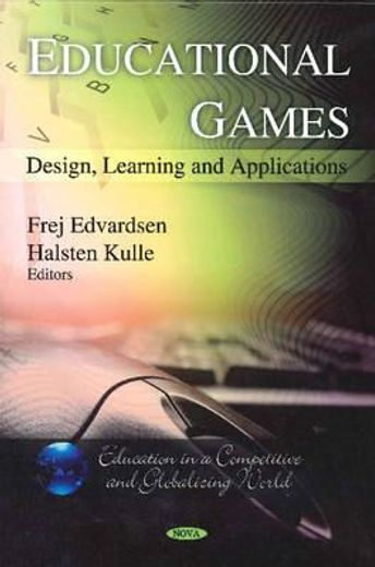 educational games,design, learning and applications