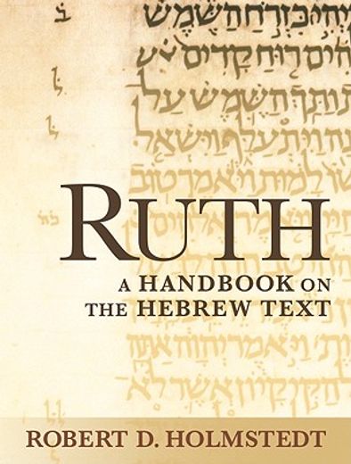 ruth,a handbook on the hebrew text